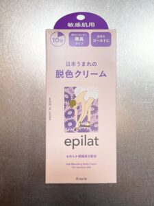 セルフ眉毛脱色クリーム